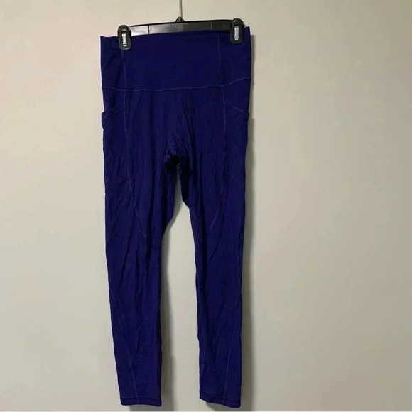 Everlane  royal blue leggings - Picture 1 of 4